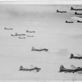 384th Bombers In Flight