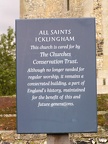 All Saints church sign for those of us who cannot remember what we took photos of.JPG