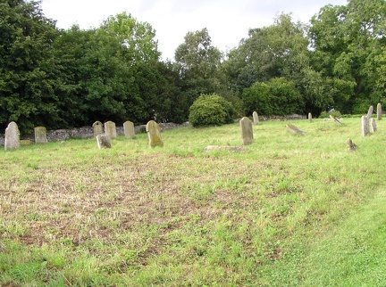 Graveyard at All Saints in Icklingham.JPG
