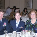 Frank, Emily and Carol Alfter at Banquet