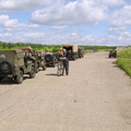 John's friend's of the Military Vehicle Trust line up.