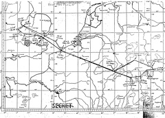 Mission Map, 13 April 1944