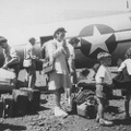 French refugees returning at Istres 1945.jpg