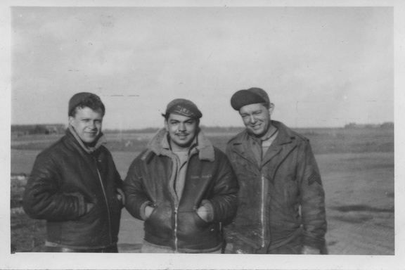 Burt Cullip, Carl Mike, and Arnold Watterson 1944.jpg
