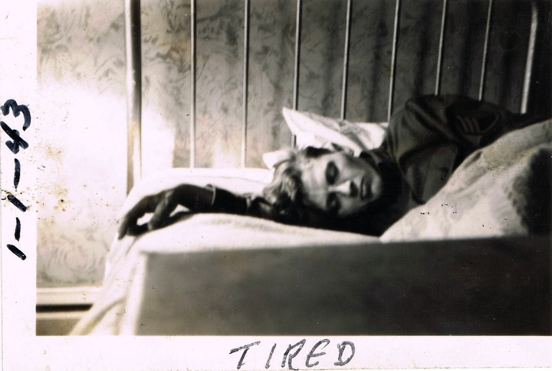 Tired, 1 January 1943