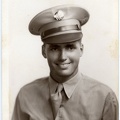 Howard W. Cole, as an enlisted man