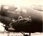 B-17F 42-30046 BK*K & SU*H, "MERRIE HELL"