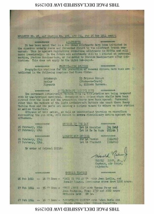 Station Bulletin# 28, 25 FEBRUARY 1944 Page 2