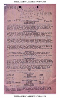 BULLETIN# 26, 13 AUGUST 1945 Page 1
