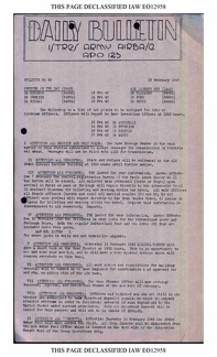 BULLETIN# 30, 13 FEBRUARY 1946 Page 1