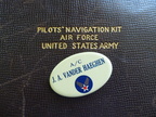 Cadet Name Tag and Pilot's Briefcase
