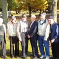 384th Veterans at the 384th Memorial Plaque