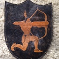 545th BS Leather Patch