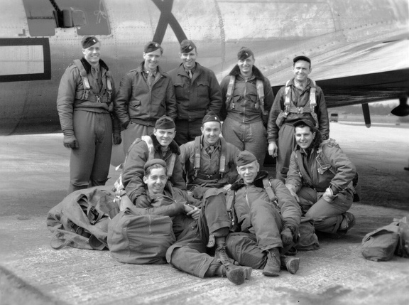 Lead Crew  3-31-45,  B-17G  44-8649  &quot;Trail Blazer&quot;