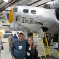Chuck and Linda at the 390th Bomb Group museum
