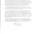 letter from Ted Kusler, Calnon's navigator 4