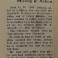 Clipping, 22 April 1944