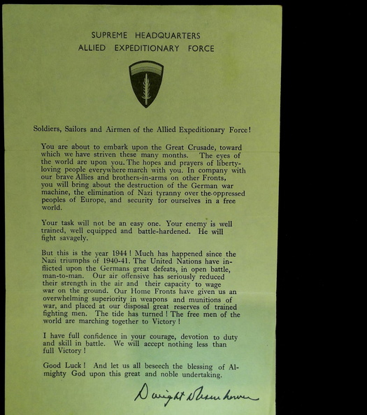 Eisenhower's Message to Troops on Eve of D-Day.jpg