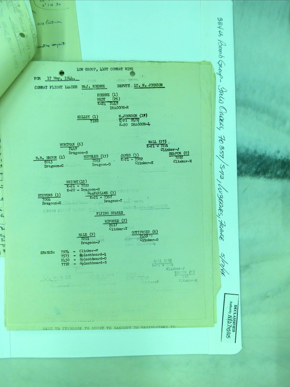 1944-05-17 Mission Plan 1723-02-007