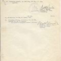 1943-08-17 Request To Participate in Aerial Flight, - Endorsement, Appproved for 1 Flight