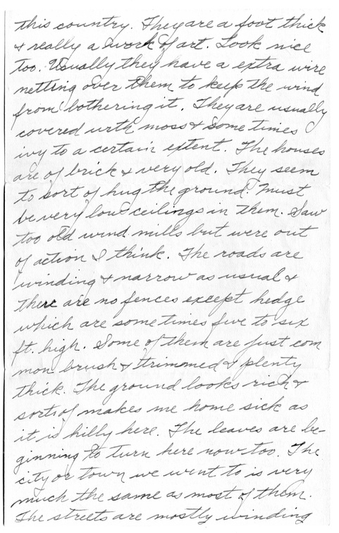 21 October 1943 letter page 2