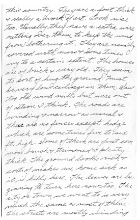 21 October 1943 letter page 2