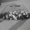 Memorial with flowers