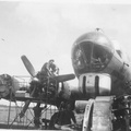 Servicing a B-17
