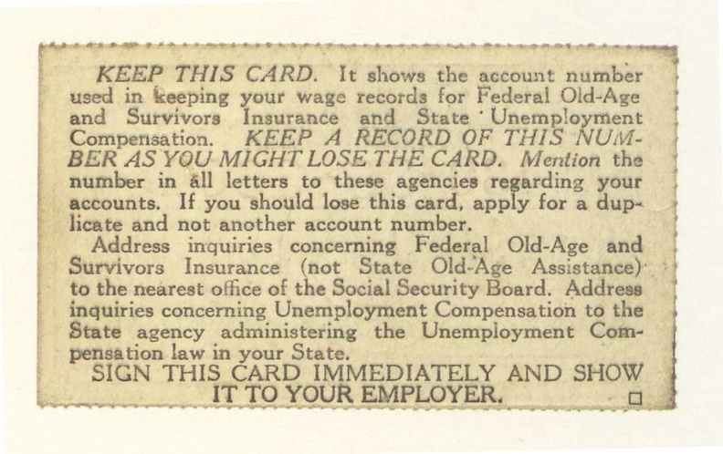 John A. Treas Social Security card, reverse side.jpg