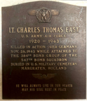 Charles T. East Memorial