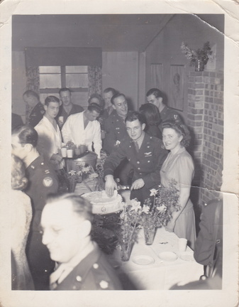 USAAF wedding reception, spring 1944 or '45 (1)
