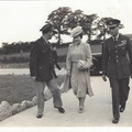 1944_07_06 King George VI and Queen Mum Visit 547th BG Grafton Underwood