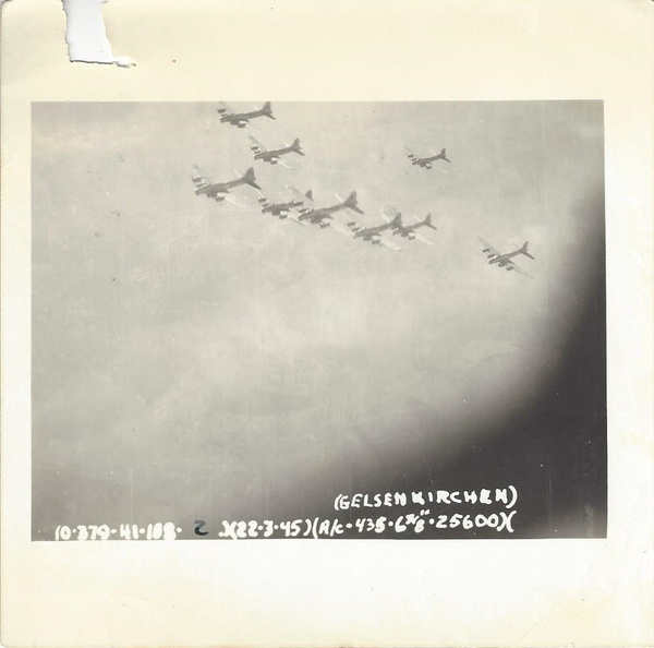 1945_03_22 379th Bombardment Squadron Gelsenkirchen