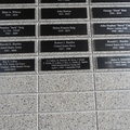 Memorial Plaques in the Nate Mazer Chapel