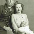 Gerald D. Rose.  wife Mary and daughter Mary  Lee