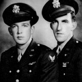 Gerald D.Rose and his brother, Lee E. Willis, a P-47 Pilot