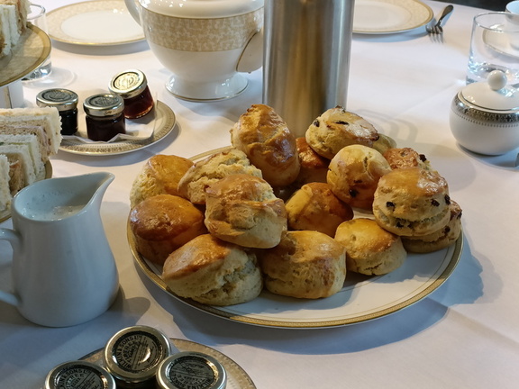 Tea at the Swan, Lavenham