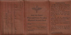 Physical Recor Card front