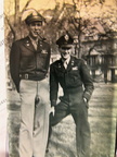Laverne Sayle Miller and unknown officer