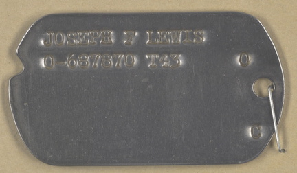 Joseph F. Lewis, ID Tag