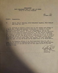 Letter, Gp Commander to Mckinney