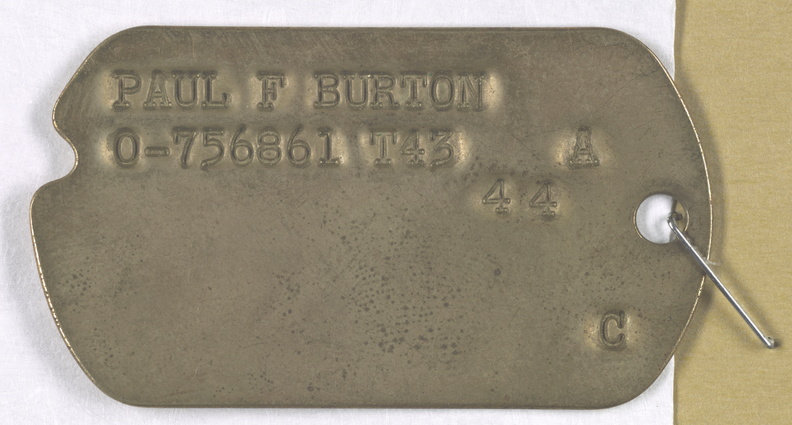 Paul F. Burton ID Tag KU-1613.jpg