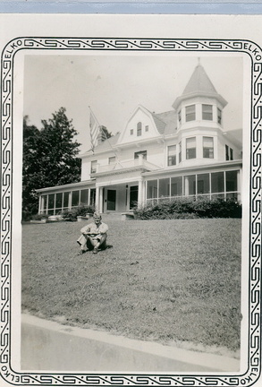Dartt at the Cadet Club, Helena, Ark, Sept 1942.