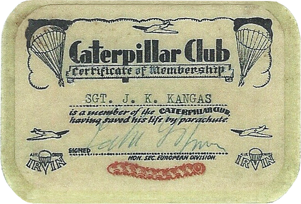 Caterpillar Club, James K. Kangas.png