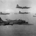 B-17s in Flight