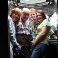 Bill Wilkens and Friends, in "Sally B" Cockpit