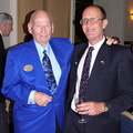 Lloyd Whitlow (384th Veteran) and Quentin Bland (384th Historian in England)
