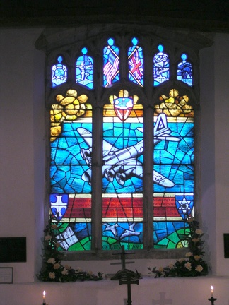 384th Stained glass window in St James.JPG