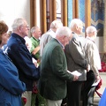 Prayers in the Madingly chapel.JPG