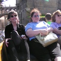 Christy, Isabelle and Carol in our boat on the River Cam.  What a gorgeous day it was.JPG